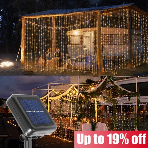 Solar curtain fairy - curtain,