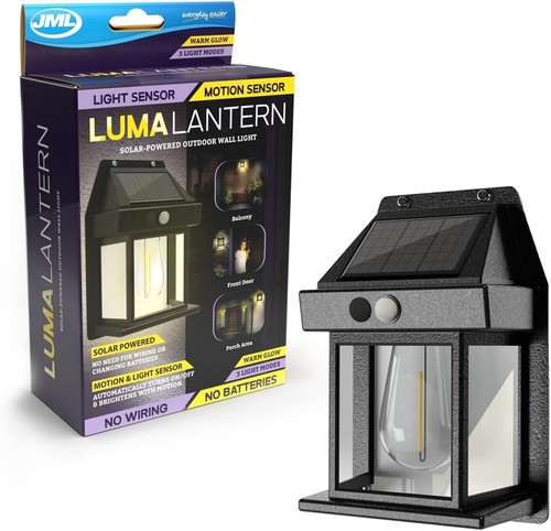 Solar powered outdoor luma - solar,