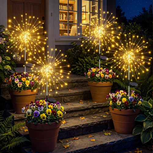 Btfarm 4pack solar lights - solar,