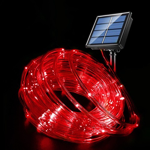 100 led solar - powered, garden