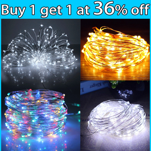 Led solar string - string, lights