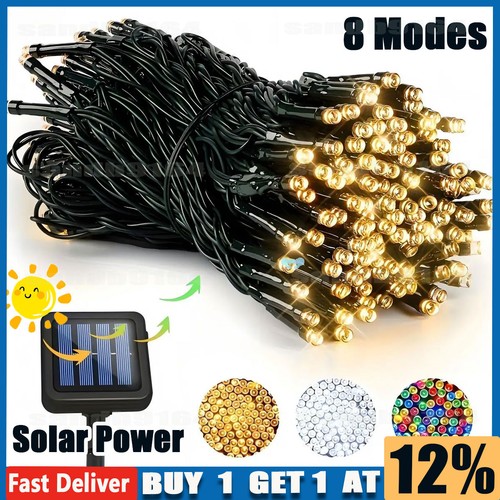 22m 200 led solar fairy - 200,