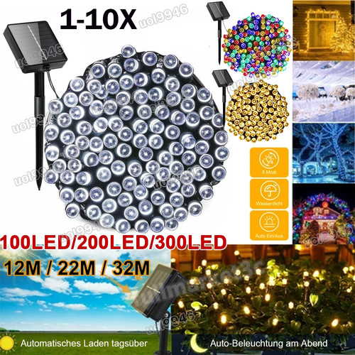 Led solar power fairy string - led,