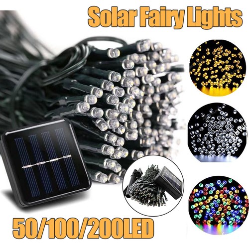 100 500led solar power fairy - 100-500led,