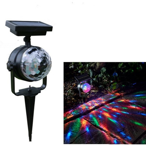 Solar rotating led - solar, projection